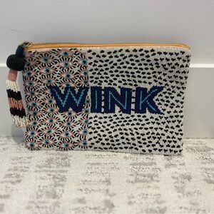 Wink Beaded Clutch